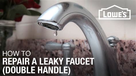 how to fix faucet handle leak|How to Fix a Leaky Faucet